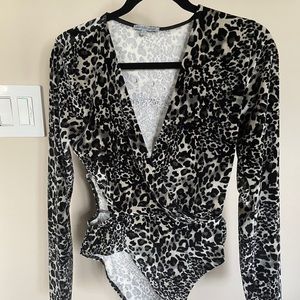 leopard bodysuit